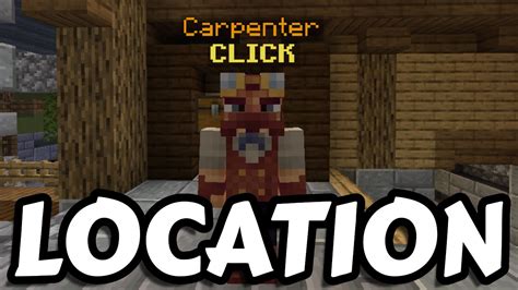 4 Stick. . Where is the carpenter in hypixel skyblock